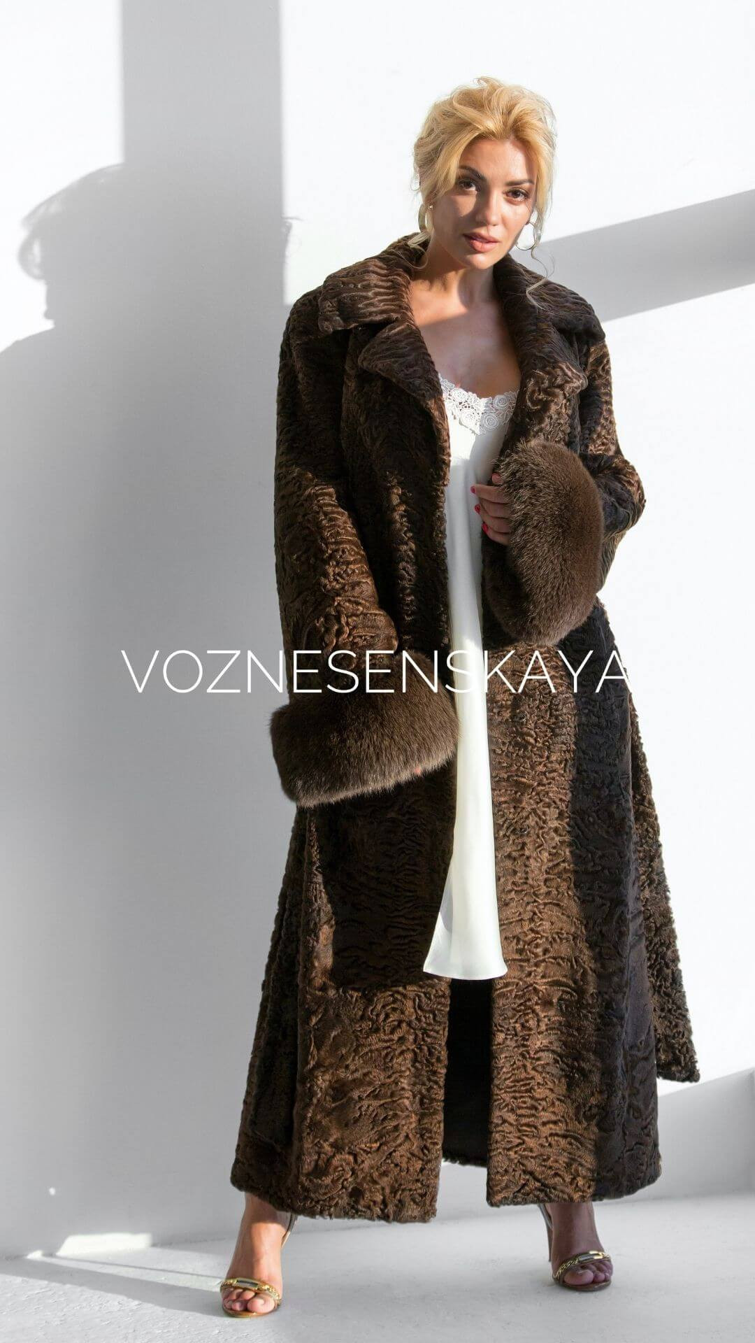 Faux fur coat dry cleaning