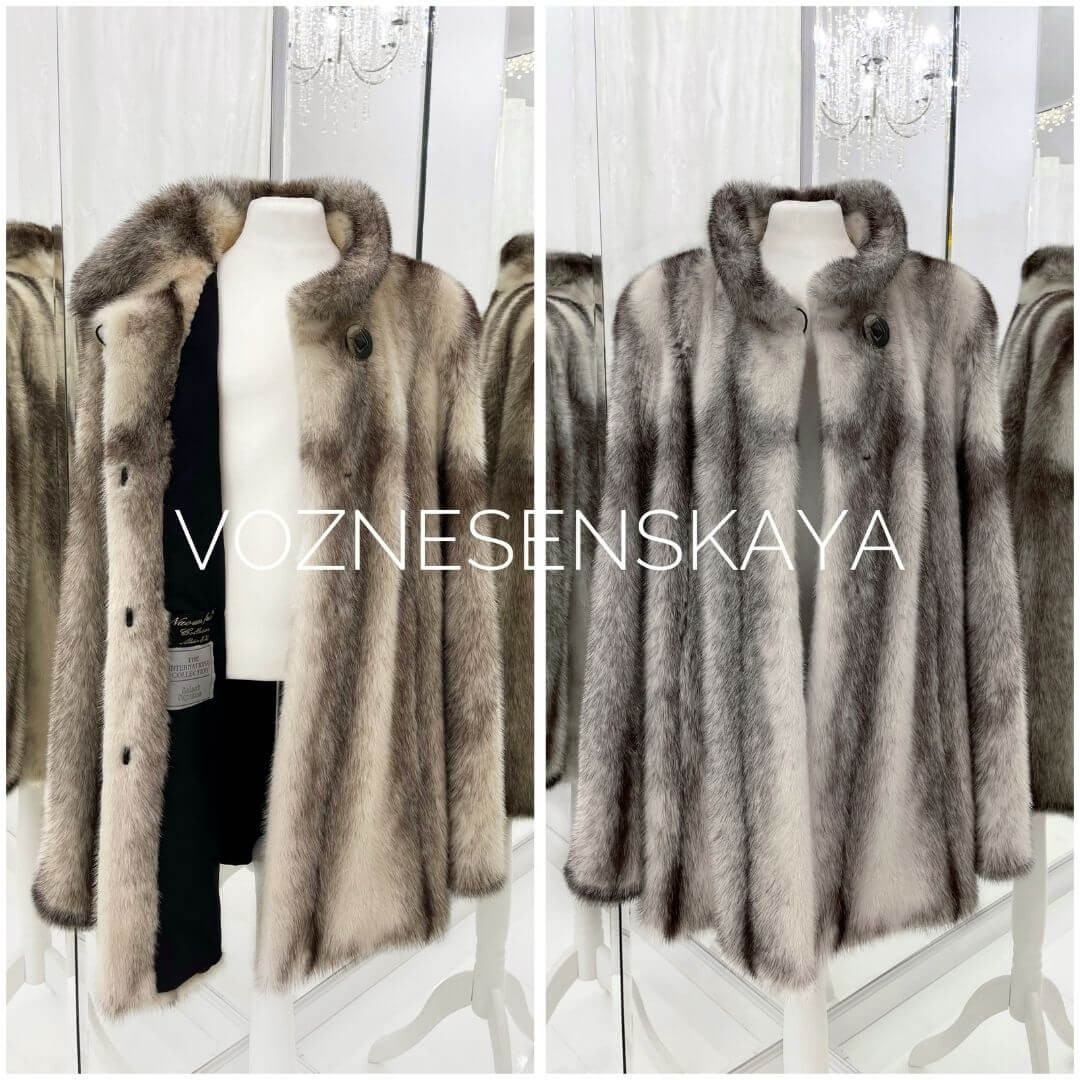 Dry cleaning of a fur coat