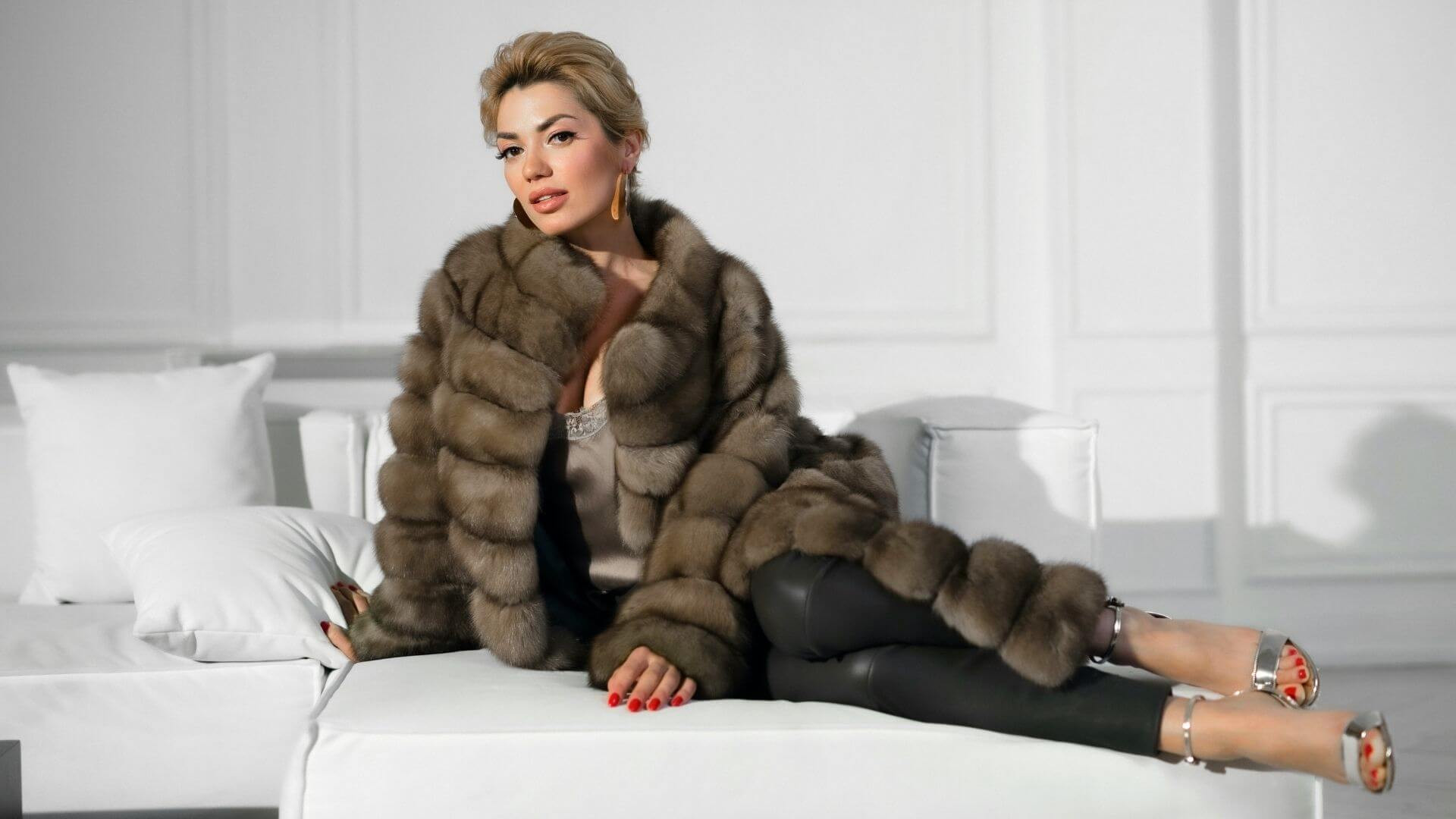 Sewing fur coats to order in Kiev | Atelier "VOZNESENSKAYA"