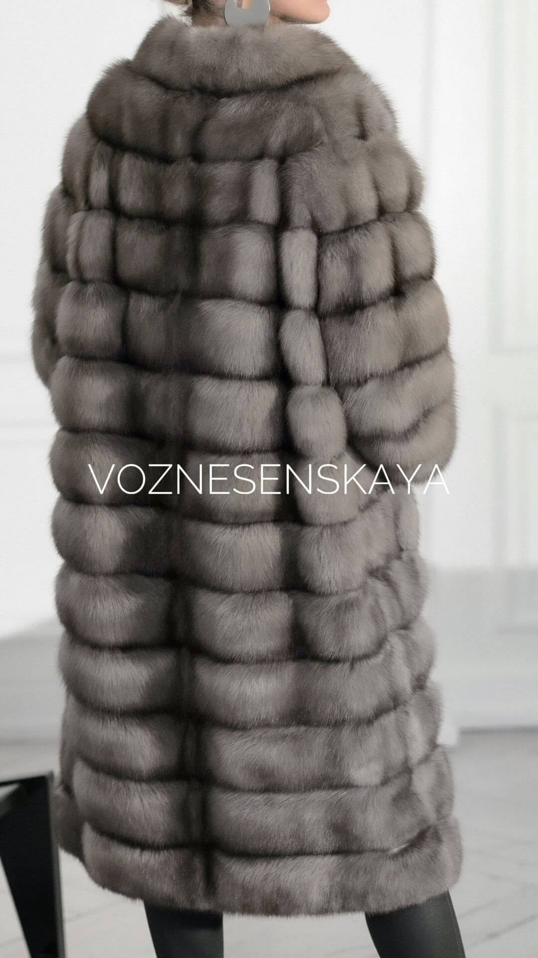 Sable fur coat to order