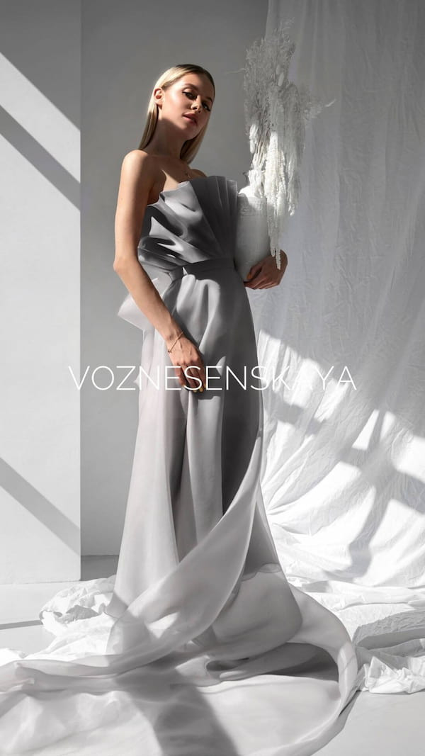 Tailoring of an evening dress to order